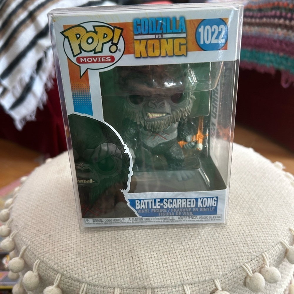 Funko Pop! Godzilla vs Kong Battle-Scarred Kong #1022 Vinyl Figure